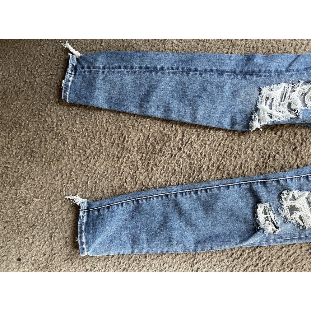 American Eagle AEO Distressed  Size 6 Mom Jean Jeggings - Picture 4 of 12